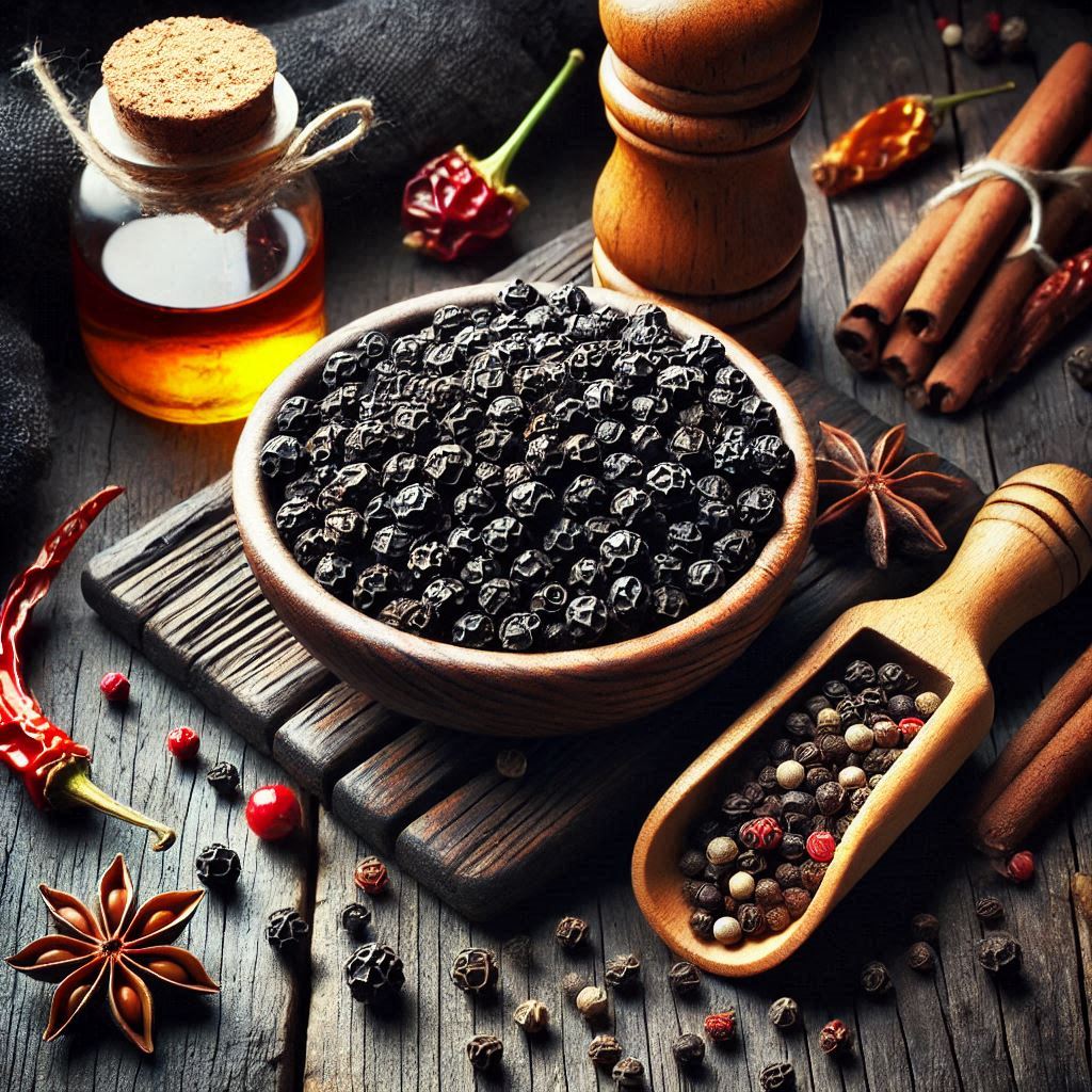 فلفل دانه سیاه ویتنام نسابیده